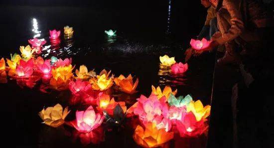 中衛記憶 七月十五 放河燈